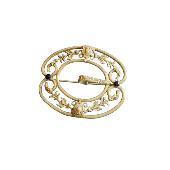 Antique Unsigned Early Napier Sash Buckle Brooch (A2477) - Picture 1 of 5